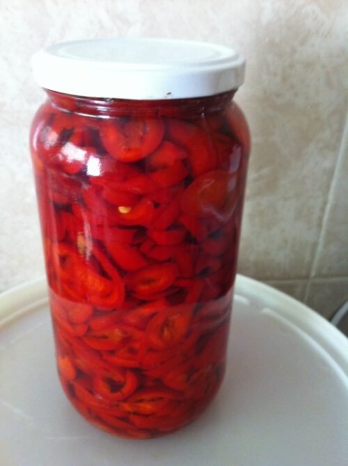 Sliced Cherry Peppers