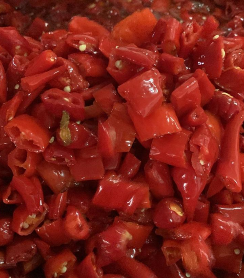 Sliced Red Pepper